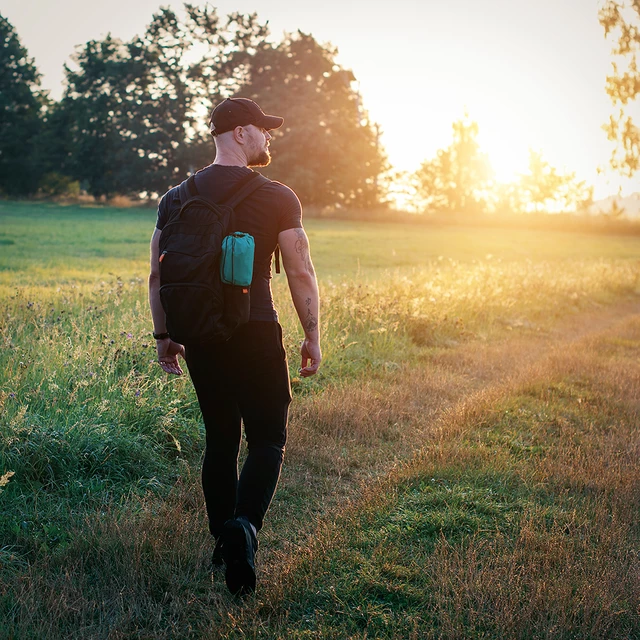 Aufblasbare Matte inSPORTline Jurre 196x58x6 cm - grau