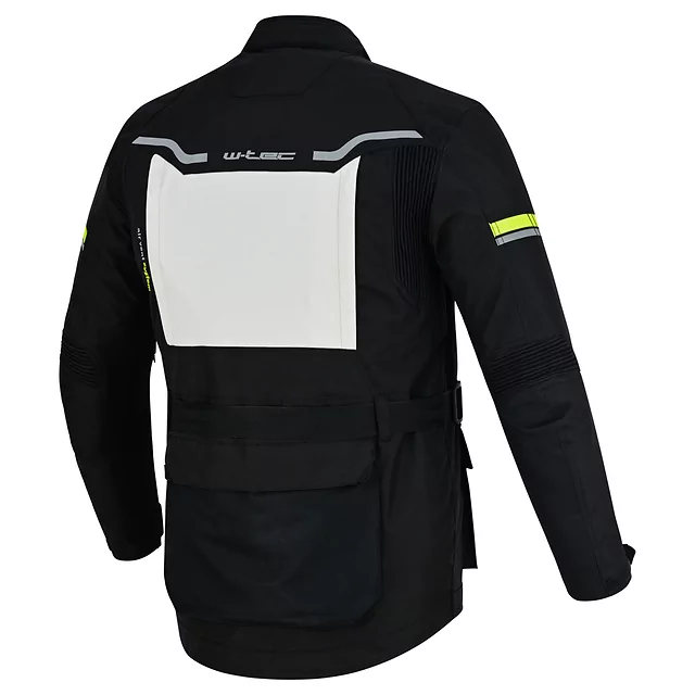 W-TEC Warao Motorradjacke - schwarz-fluo