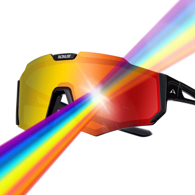 Altalist Kizuna Kids Kindersonnenbrille - bílá s růžovými skly