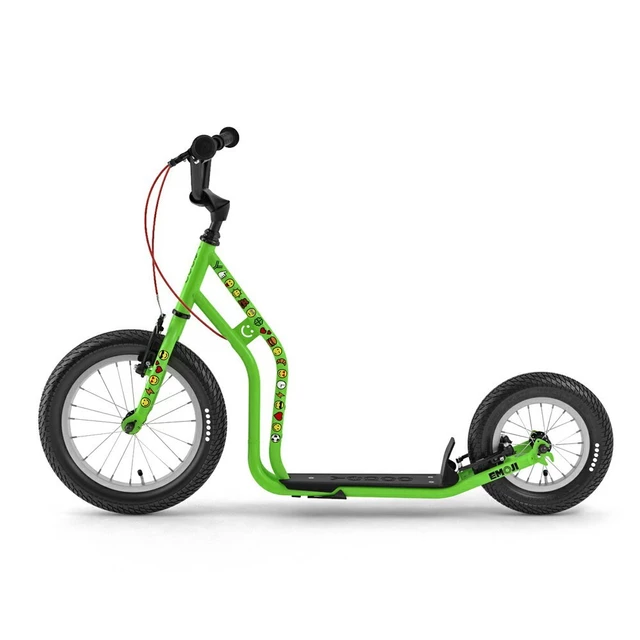 Roller Yedoo Wzoom Emoji 16/12" - Gelb - Grün