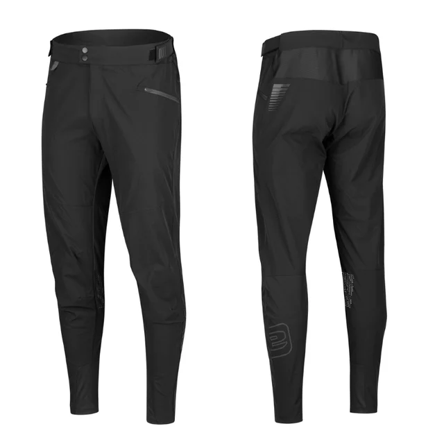 Lockere Herren-Radhose Etape Enduro - schwarz