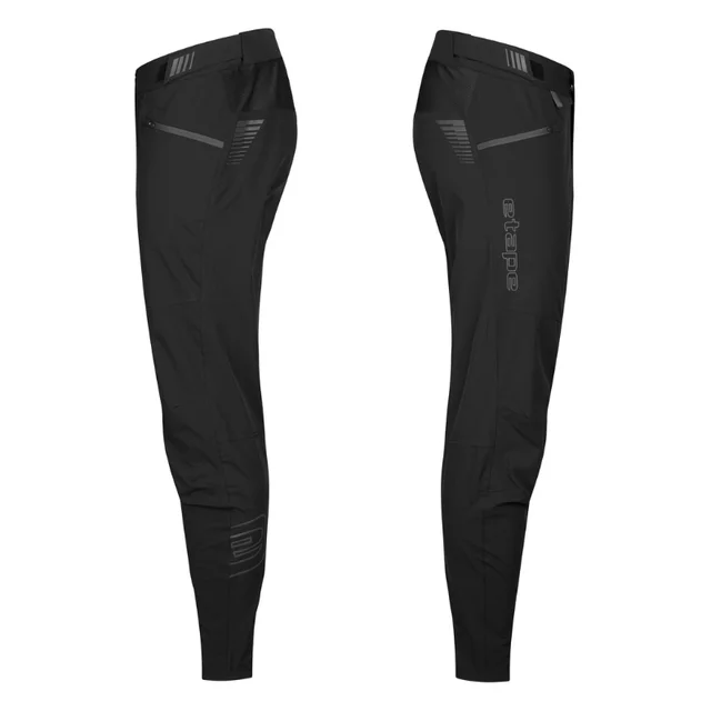 Lockere Herren-Radhose Etape Enduro - schwarz