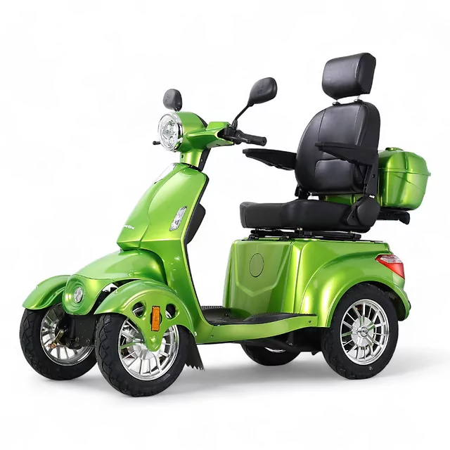 inSPORTline Antun elektrischer vierrädriger Wagen - grün - grün