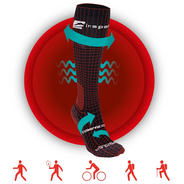 Kompressionsstrümpfe inSPORTline Compleano AG+
