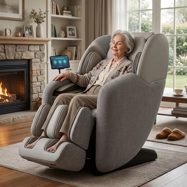 Massagesessel inSPORTline Modenico - beige