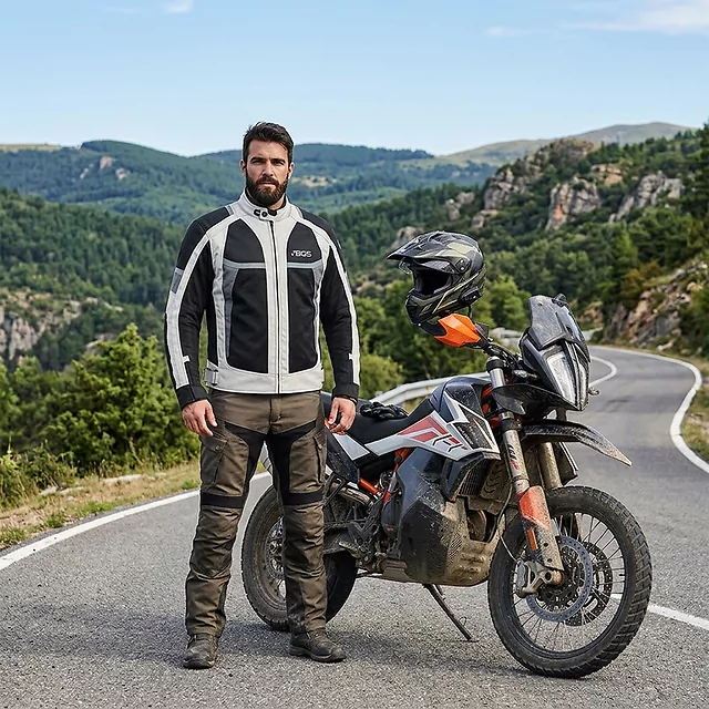 Herren-Sommer-Motojacke BOS Libera
