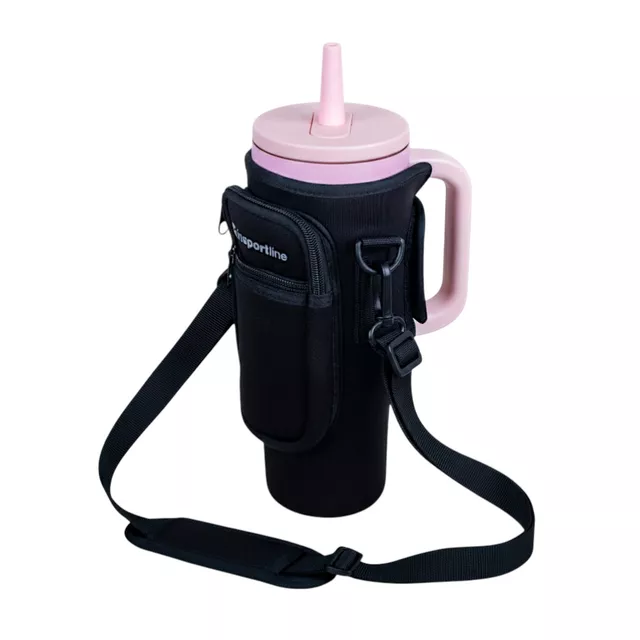 Tragbare Thermotasche 1200 ml - rosa - schwarz