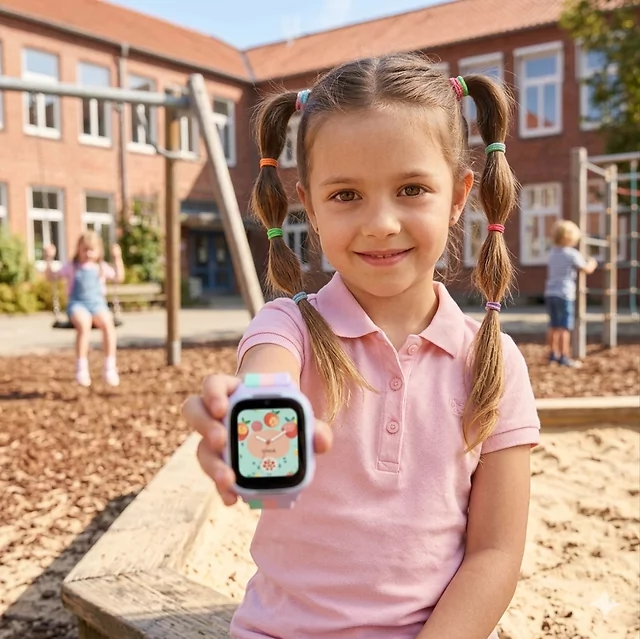 Kinder Smart Watch inSPORTline Cubbio - weiß