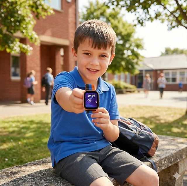Kinder Smart Watch inSPORTline Cubbio - weiß