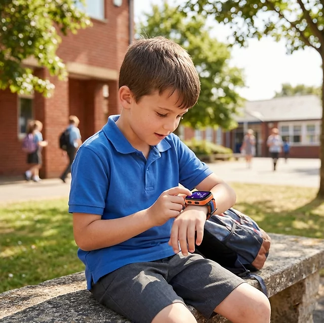 Kinder Smart Watch inSPORTline Cubbio - weiß