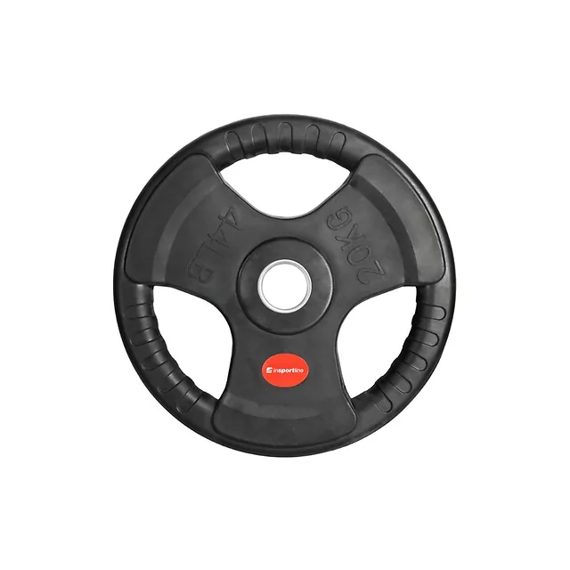 Gummierte Olympische Scheibe inSPORTline Graton OL 20 kg 50 mm