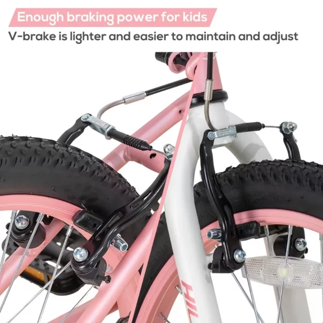 Junior-Mountainbike Hiland Climber Rigid 20" • 120–145 cm - rosa