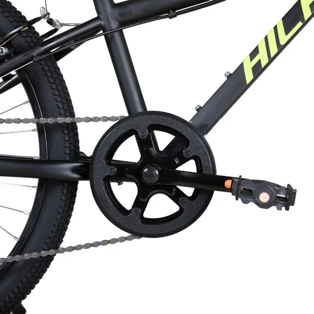 Hiland Climber 24" Junior-Mountainbike • 140–160 cm - schwarz