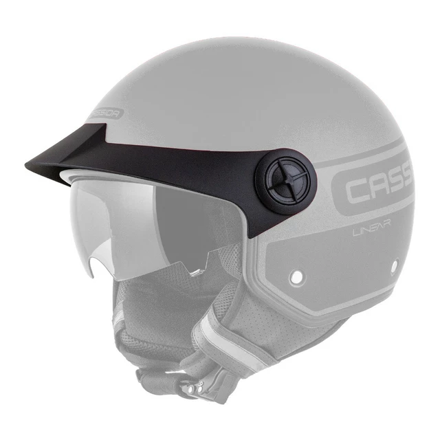 Motorradhelm Cassida Handy Plus Linear orange matt/schwarz