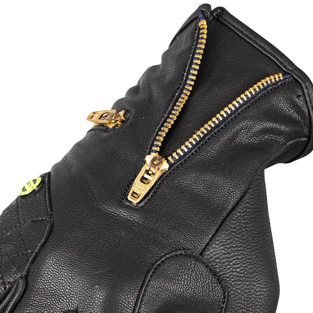 W-TEC Perchta Damen Leder Motorradhandschuhe - schwarz
