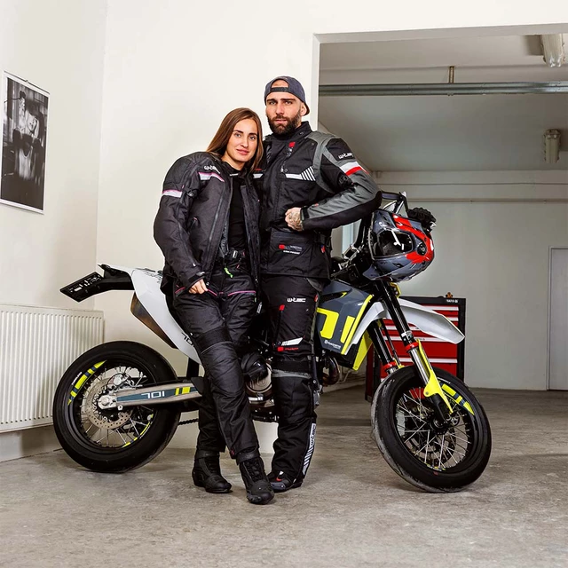 Motorradjacke W-TEC Excellenta Evo - Thunderstorm Gray