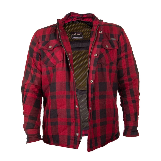 Motorradhemd W-TEC Terchis EVO - grau