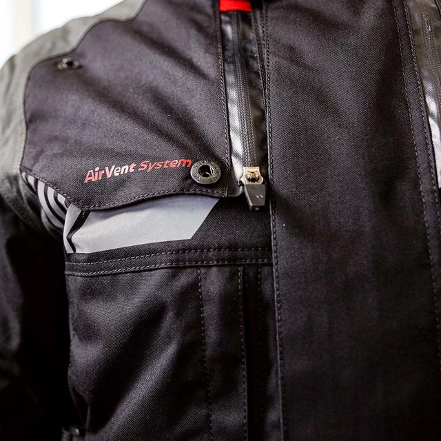 Motorradjacke W-TEC Excellenta Evo - Thunderstorm Gray