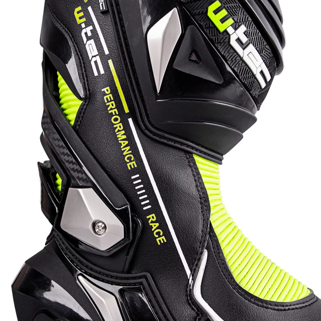 W-TEC Beastor Motorradstiefel - schwarz-grün