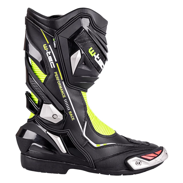 W-TEC Beastor Motorradstiefel - schwarz-grün