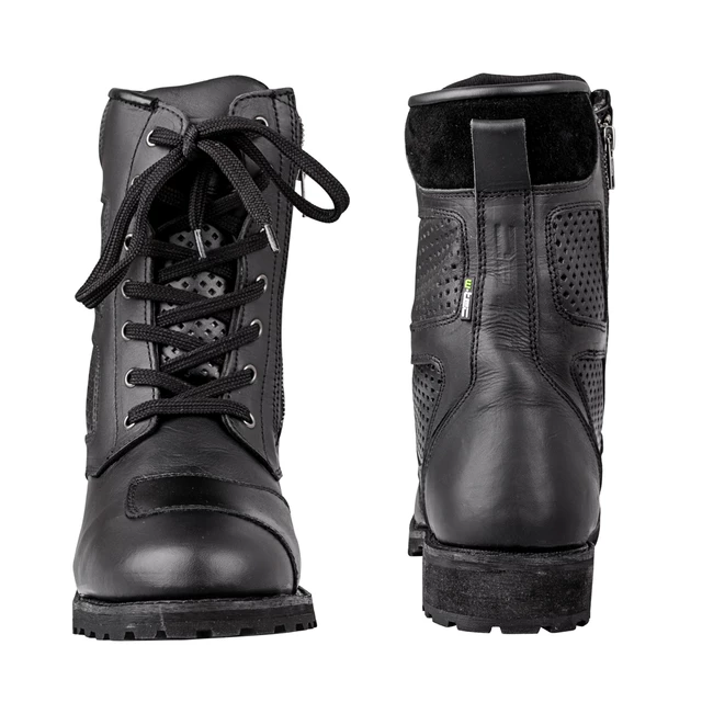 W-TEC Feasel Motorradschuhe - schwarz