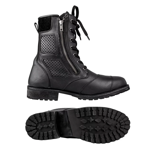 W-TEC Feasel Motorradschuhe - schwarz