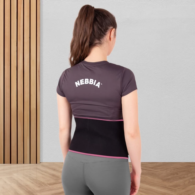 Neoprengürtel inSPORTline Waistpire - rosa
