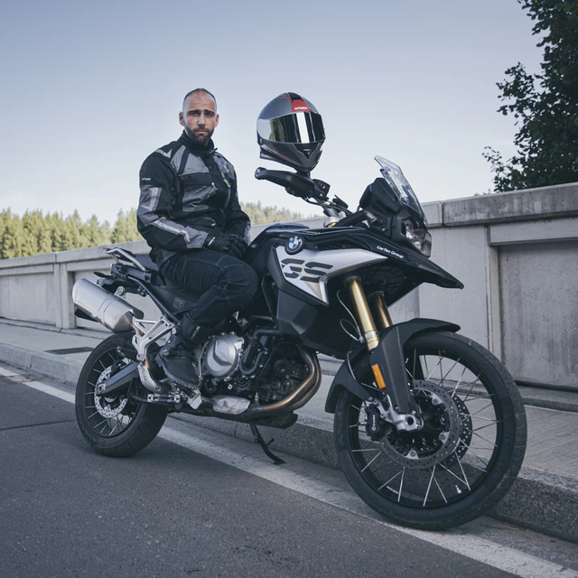 W-TEC Quartzo Motorradschuhe - schwarz