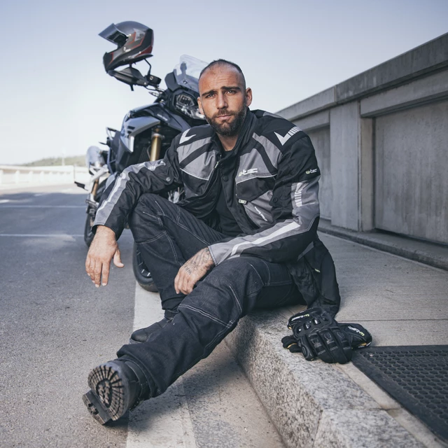 W-TEC Quartzo Motorradschuhe - schwarz
