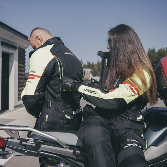 W-TEC Spirital Lady Damen Motorradhose - schwarz-fluo gelb
