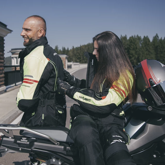 W-TEC Perchta Damen Leder Motorradhandschuhe - schwarz