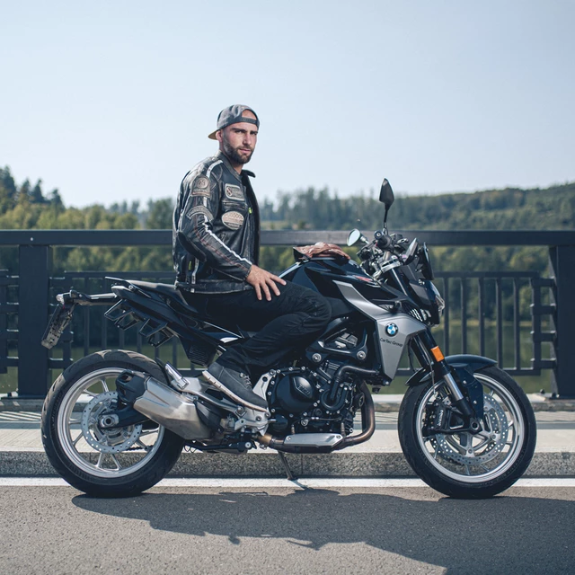 W-TEC Raggan Herren Motorradhose - schwarz