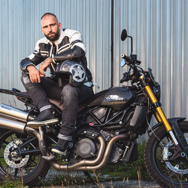 W-TEC Culabus Motorradschuhe - schwarz-fluo