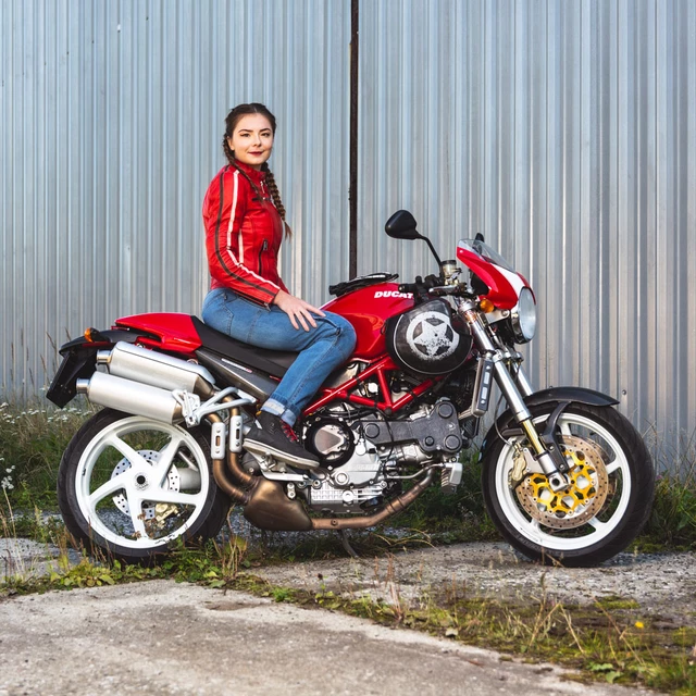 W-TEC Panimali Damen Motorradjeans - blau