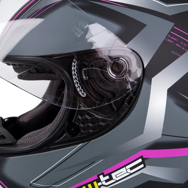 W-TEC FS-805V Future Magenta Integralhelm - schwarz-violett