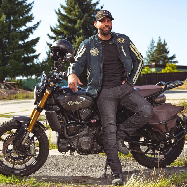 Herren Motorrad Jeans W-TEC Alfred CE - blau