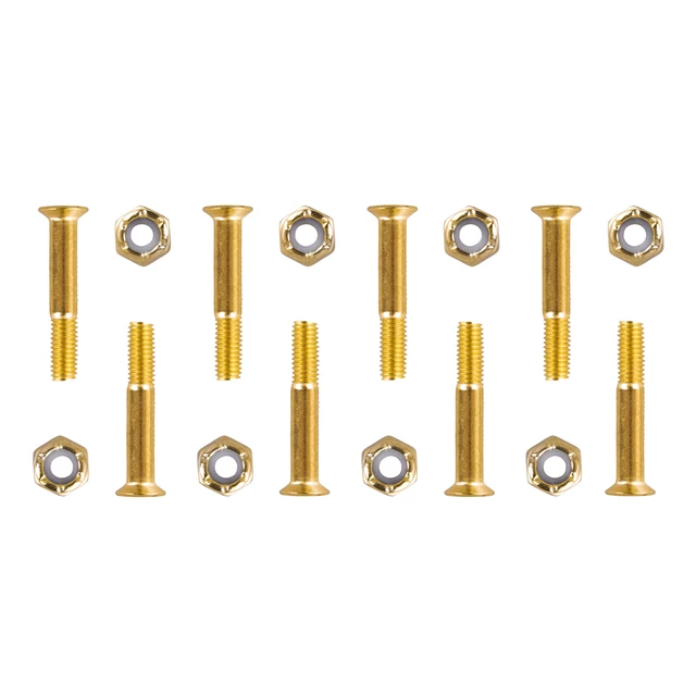 Skateboard-Schrauben 5x28 mm - golden - golden