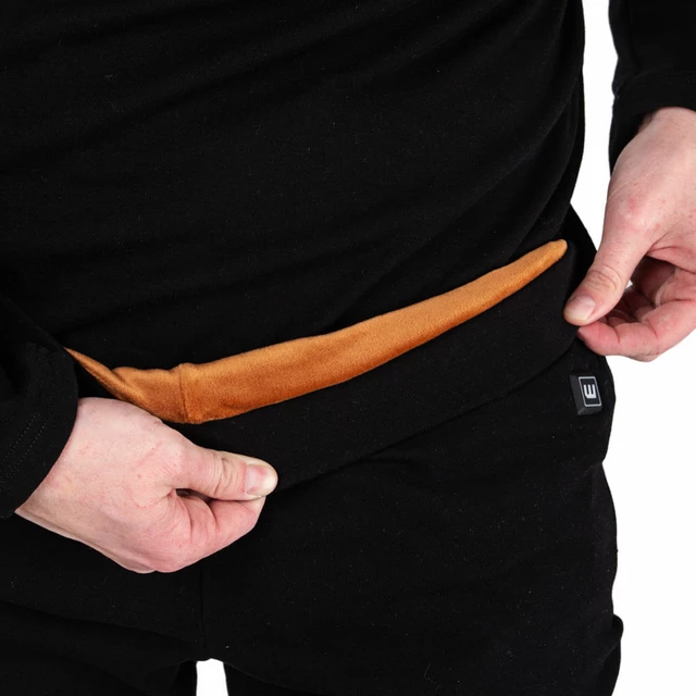 W-TEC beheizte Herrenhose Insupants - schwarz