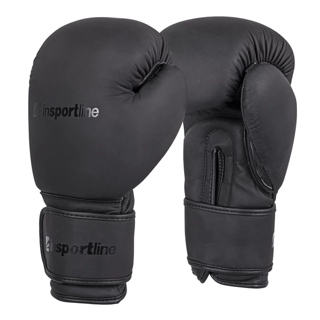 inSPORTline Kuero Boxhandschuhe - schwarz - schwarz
