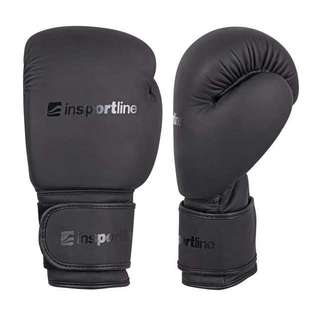 inSPORTline Kuero Boxhandschuhe - schwarz
