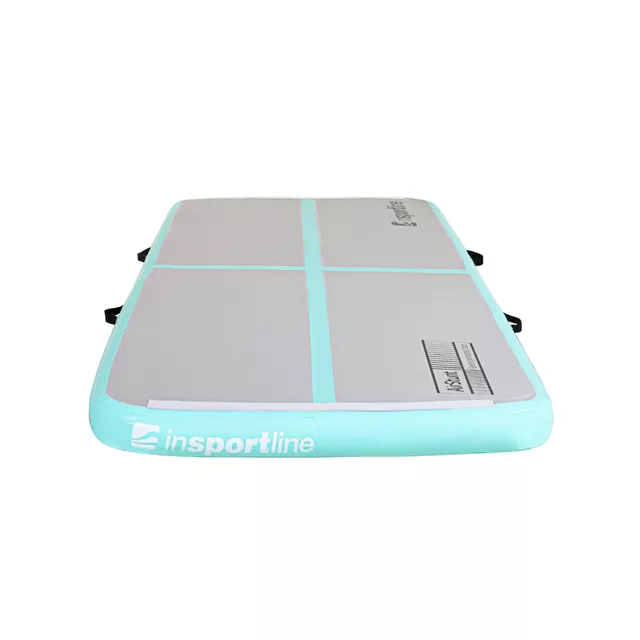 Airtrack inSPORTline Airstunt 300x100x10 cm weiß mit Handpumpe