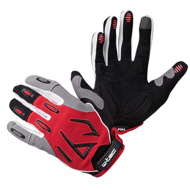 Motocross Handschuhe W-TEC Atmello - rot - rot