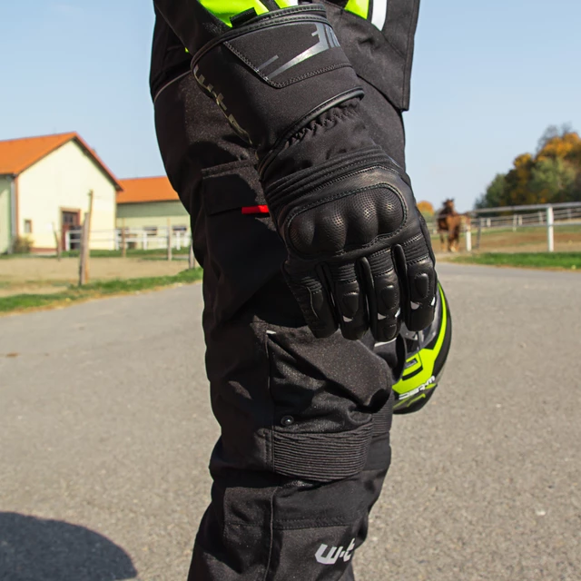 W-TEC Eicman HLG-738 Motorradhandschuhe - schwarz