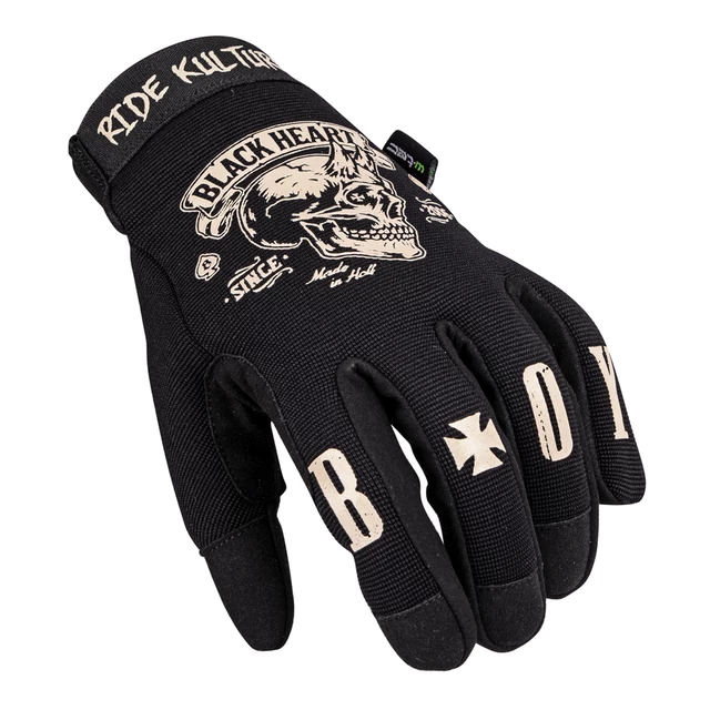 W-TEC Black Heart Rioter Motorradhandschuhe - schwarz
