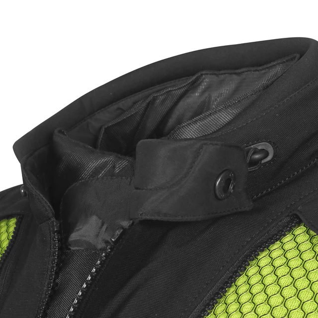 W-TEC Aircross Motorradjacke - schwarz-fluo gelb