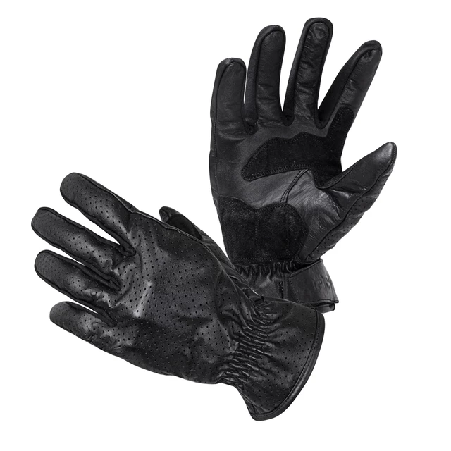 W-TEC Denver Motorradhandschuhe - schwarz - schwarz