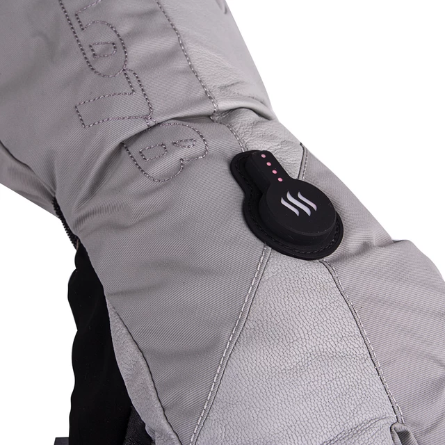 Glovii GS8 Beheizte Ski- und Motorradhandschuhe - grau