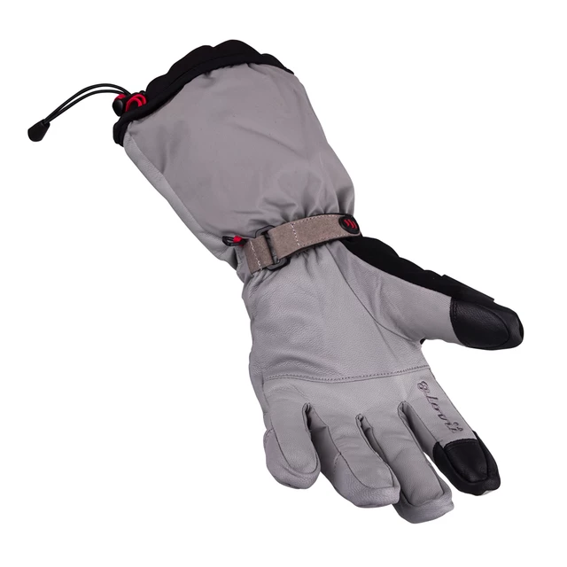 Glovii GS8 Beheizte Ski- und Motorradhandschuhe - grau