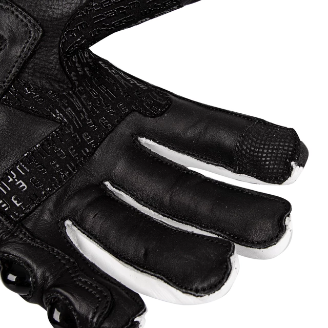 W-TEC Evolation Motorradhandschuhe - schwarz-wieß-fluo