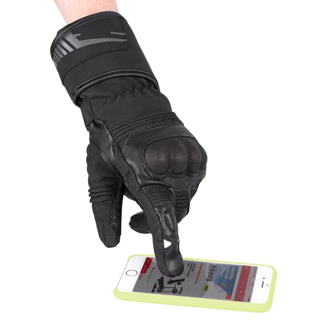 W-TEC Eicman HLG-738 Motorradhandschuhe - schwarz